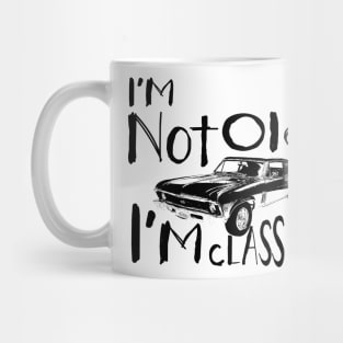 I'm not old i'm classic Funny Car Graphic Mug